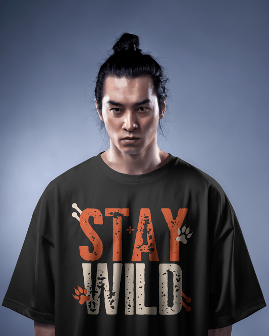 Printed Oversized Cotton T-shirt
